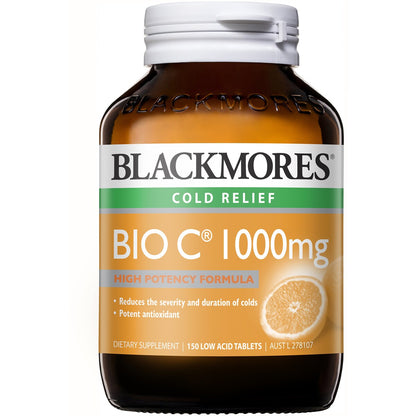 Blackmores Bio C 1000mg Tablets Support Tablets 150 pack