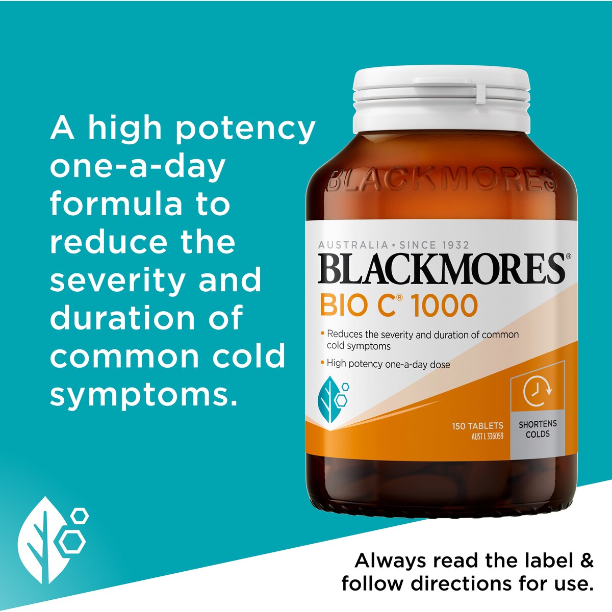 Blackmores Bio C 1000mg Tablets Support Tablets 150 pack