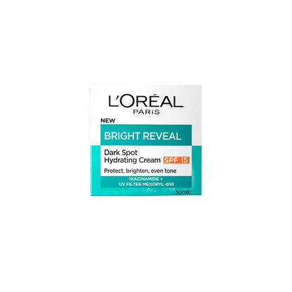 L'Oreal Paris Bright Reveal Moisturiser Day Cream SPF 15 - 50mL