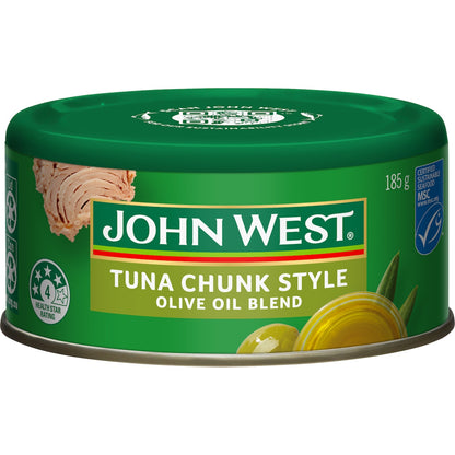 John West Chunky Tuna In Olive Oil Blend 185g