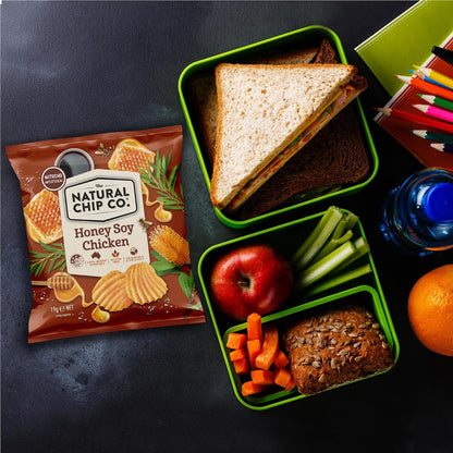 The Natural Chip Co Honey Soy Chicken Potato Chips 6 Pack