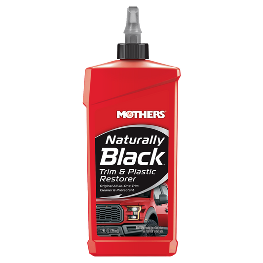 Mothers Naturally Black Trim and Plastic Restorer - 355ml - Gel