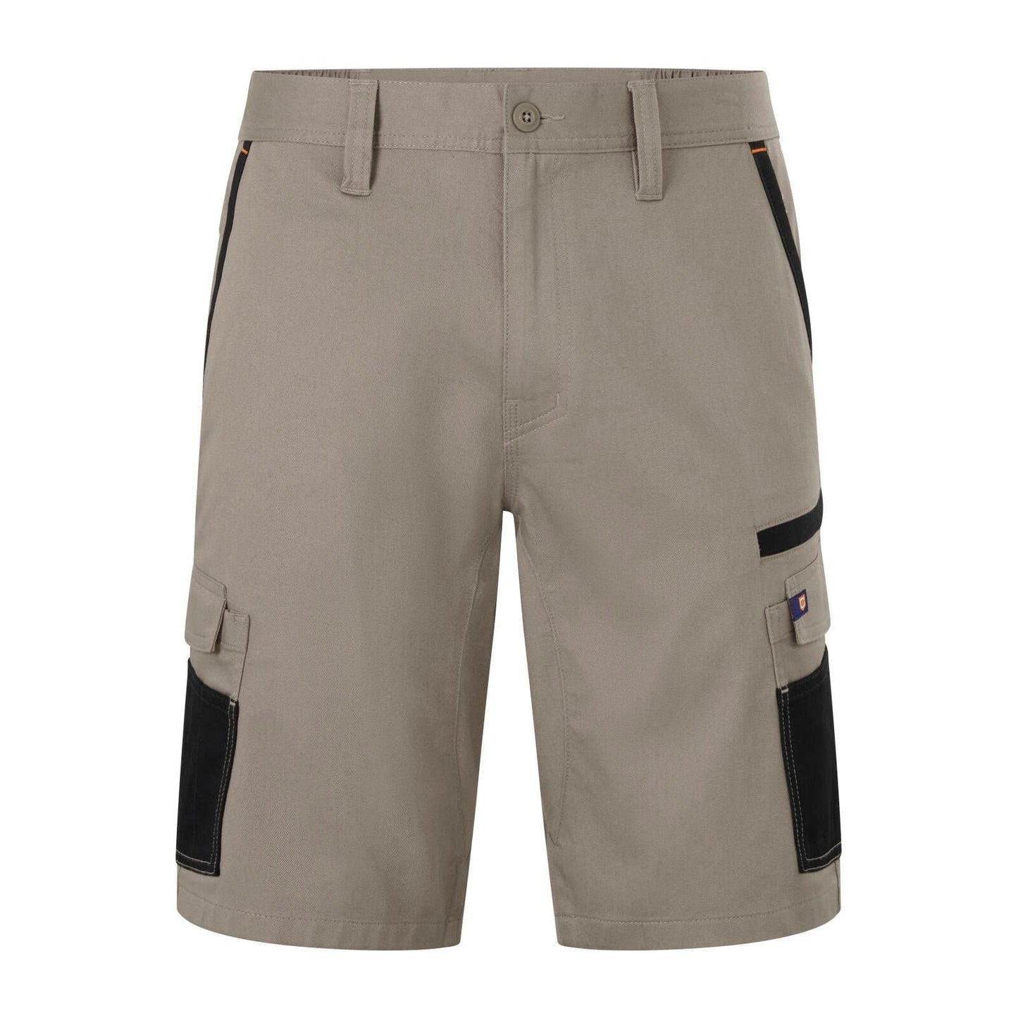 Citeco Size 97r Khaki Mid Shorts Cotton Stretch Cargo