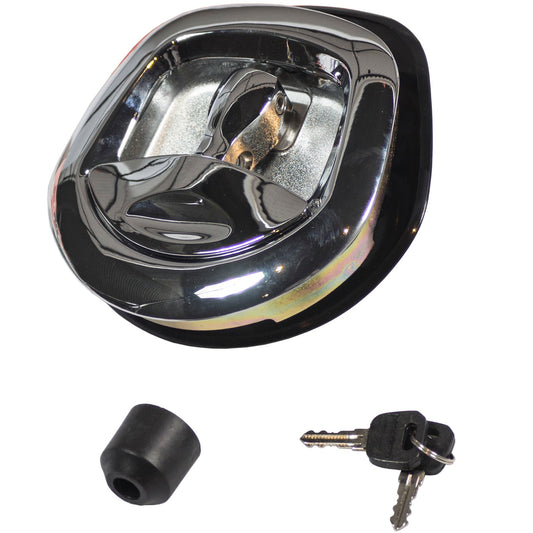 Goliath Chrome Plated Whale Tail Lock