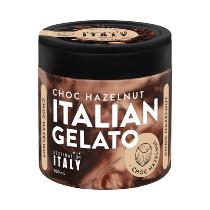 Destination Italy Chocolate Hazelnut Gelato Tub - 500mL