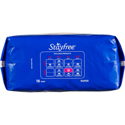 Stayfree Super Pads No Wings 18 Pack