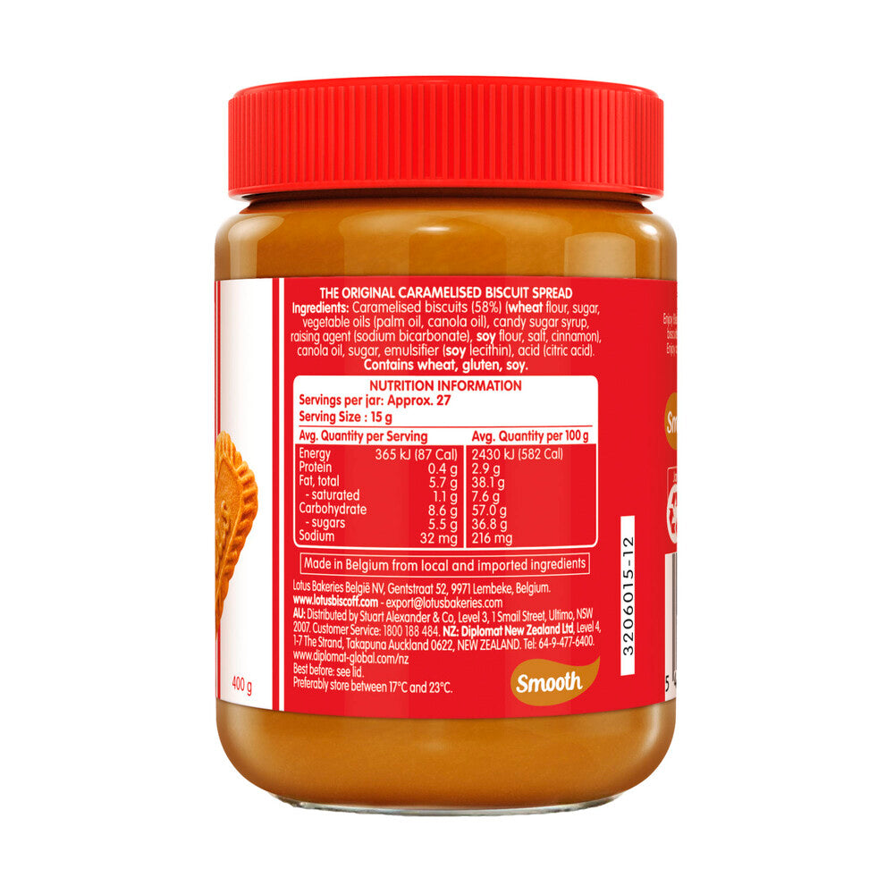 Lotus Biscoff Smooth Spread - 720g