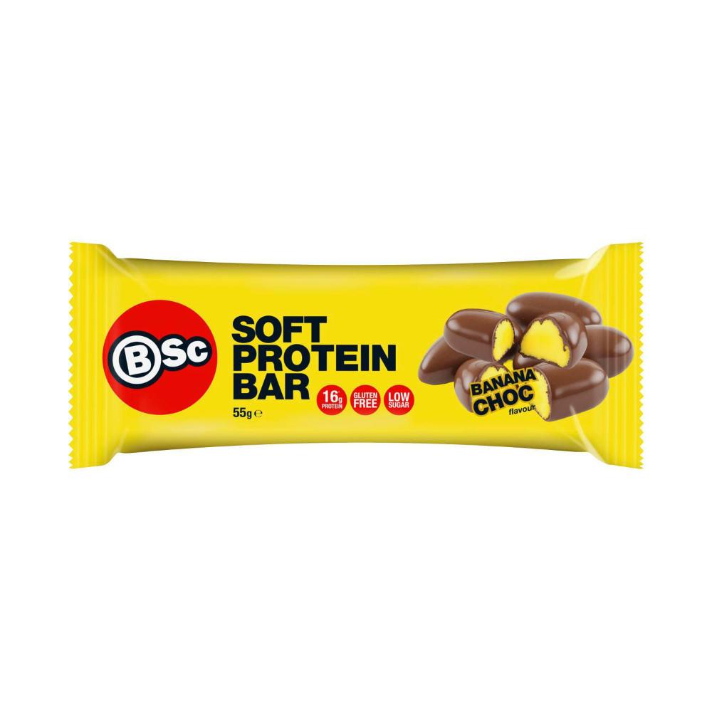 BSc Soft Protein Bar Banana Chocolate - 55g