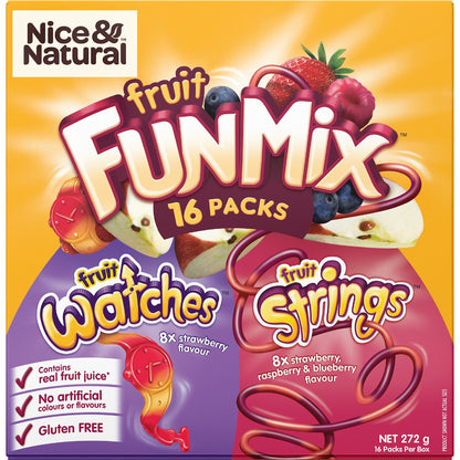 Nice & Natural Fruit Fun Mix Variety Multi 16 Pack