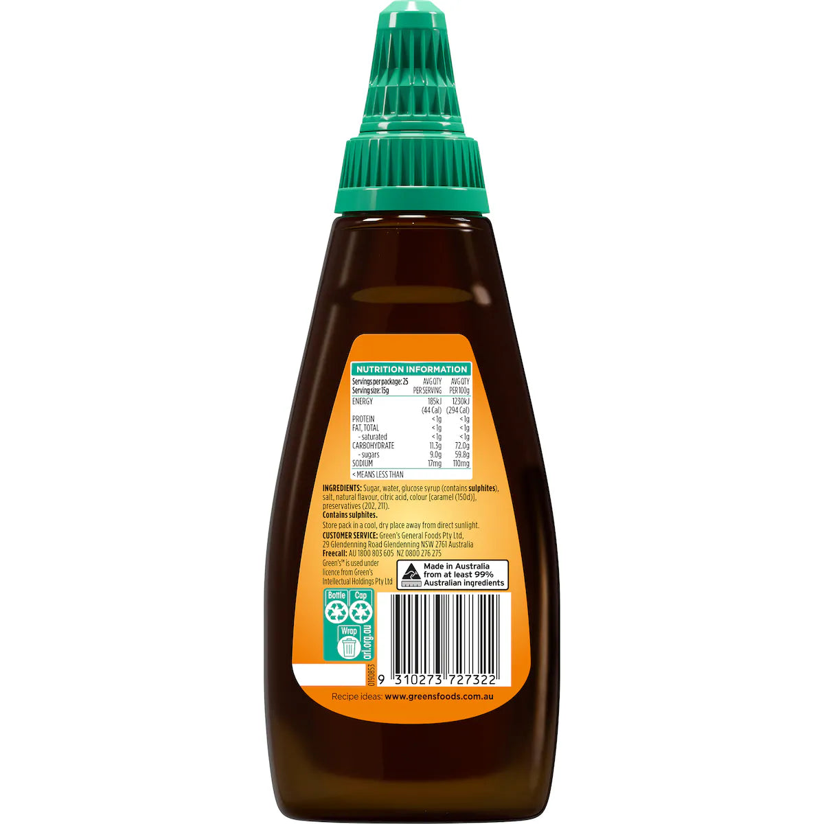 Green's Maple Flavoured Syrup | 375g