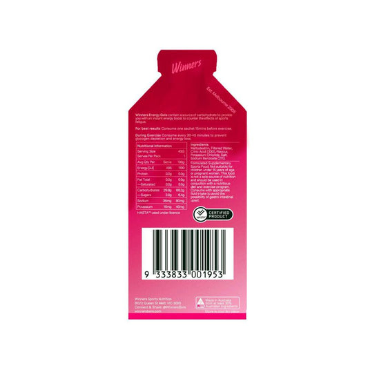 Winners Berry Burst Energy Gel - 45g