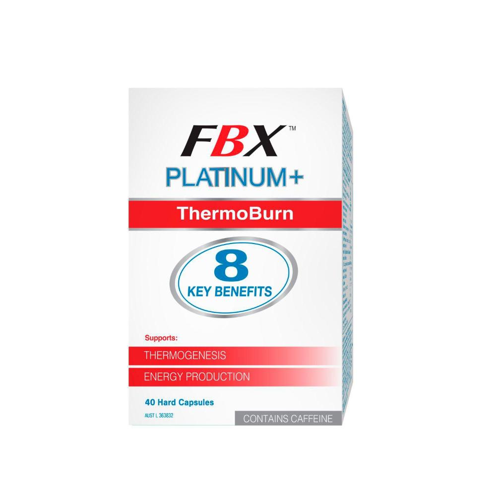 Naturopathica Fbx Platinum+ Thermoburn Caps - 40 pack