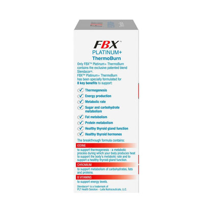 Naturopathica Fbx Platinum+ Thermoburn Caps - 40 pack
