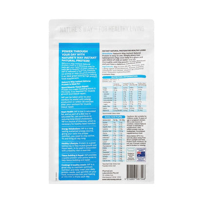 Nature's Way Instant Natural Protein Plant-based Vanilla - 400g
