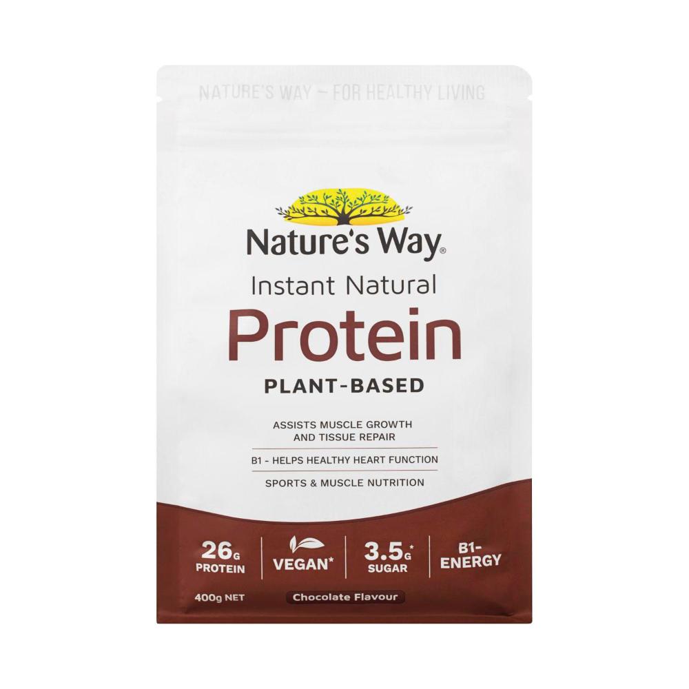 Nature's Way Instant Natural Protein Plant-based Chocolate - 400g