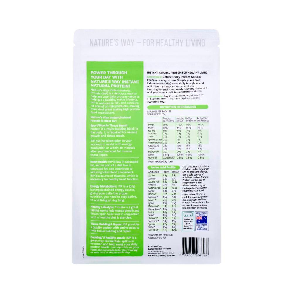 Nature's Way Instant Natural Protein - 400g