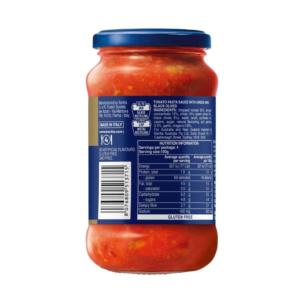 Barilla Pasta Sauce Mediterranean Olives - 400g