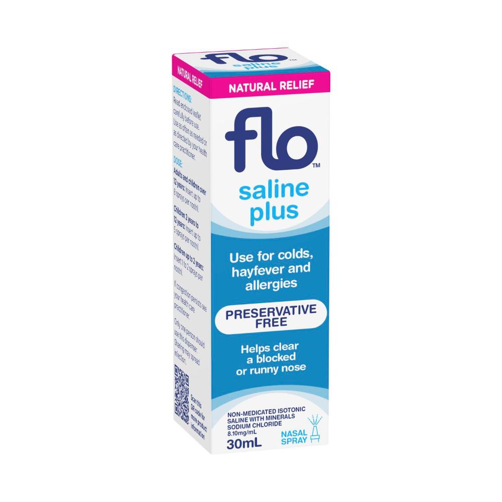 Flo Saline Plus Nasal Spray - 30mL