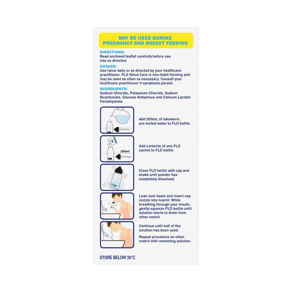 Flo Sinus Care Starter Kit Bottle 12 Pack - 1 kit