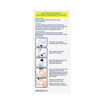 Flo Sinus Care Starter Kit Bottle 12 Pack - 1 kit
