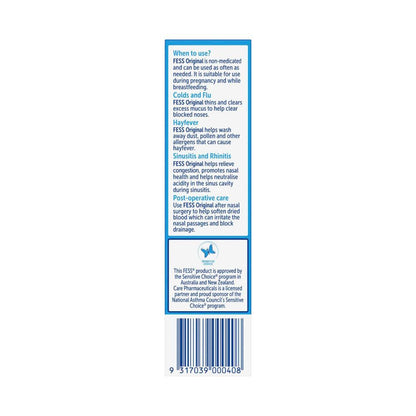 Fess Original Nasal Saline Spray - 30mL