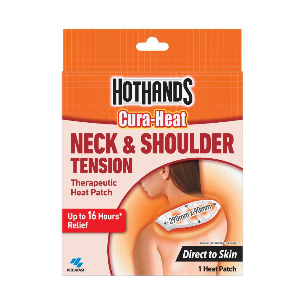 Hot Hands Cura Heat Neck & Shoulder Patch - 1 pack