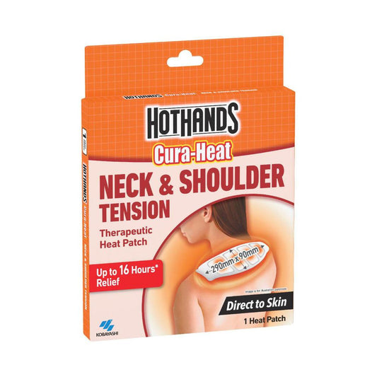 Hot Hands Cura Heat Neck & Shoulder Patch - 1 pack