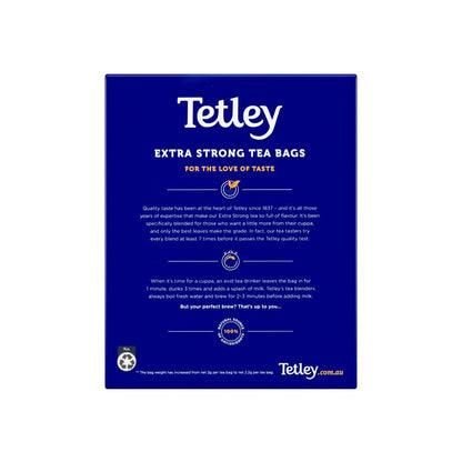 Tetley Extra Strong Black Tea Bags - 100 pack