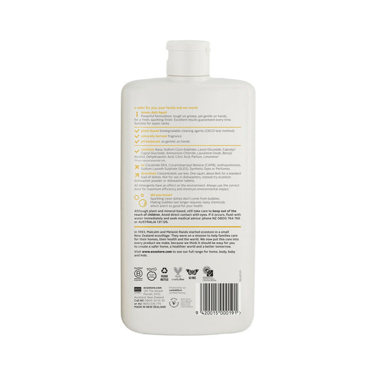 Ecostore Dishwashing Liquid Lemon - 1L