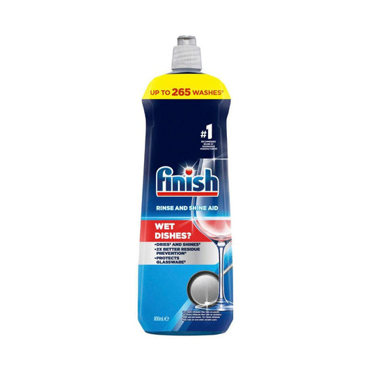 Finish Rinse & Shine Dishwasher Aid Regular - 800mL