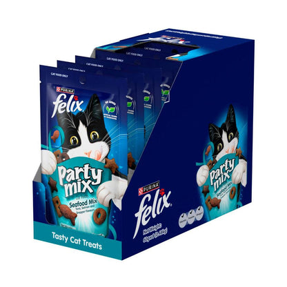 Felix Party Mix Seafood Cat Treats - 60g