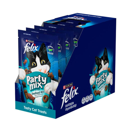 Felix Party Mix Seafood Cat Treats - 60g