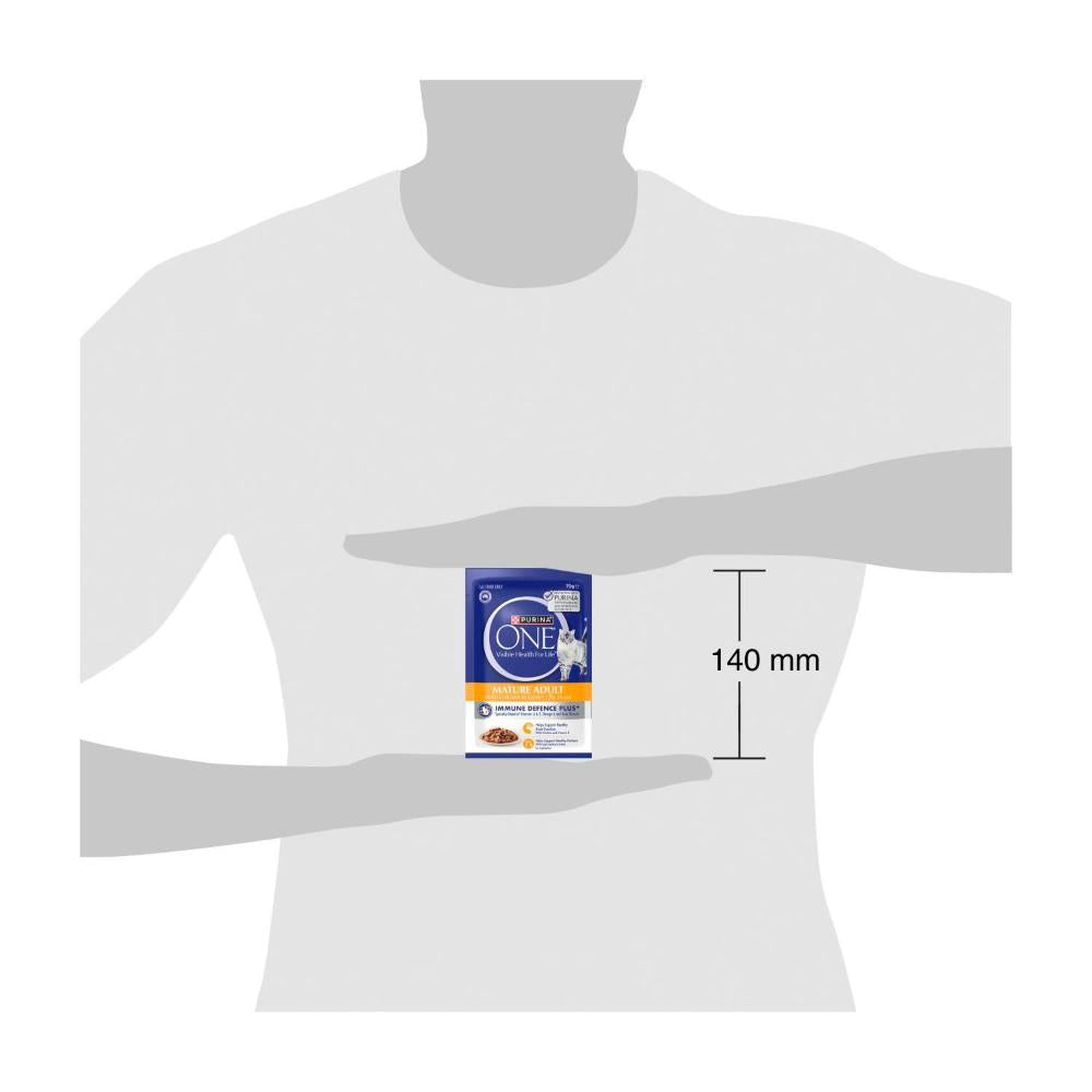 Purina One Mature 7+ Cat Food With Chicken Pouch | 70g