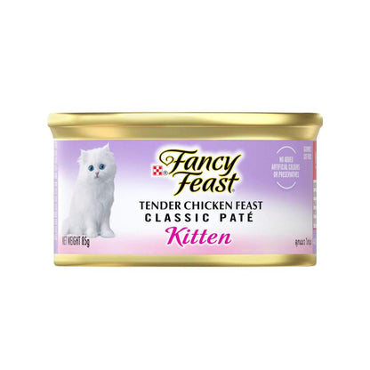 Fancy Feast Kitten Classic With Chicken Cat Food - 85g