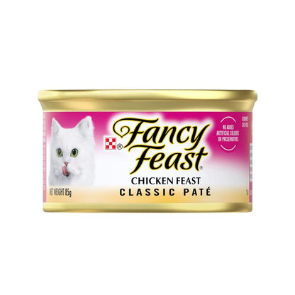 Fancy Feast Classic Pate With Chicken Cat Food - 85g