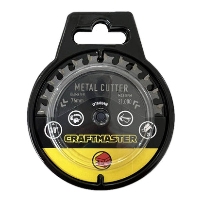 Craftmaster Metal Cutting Blade - 76mm x 24T