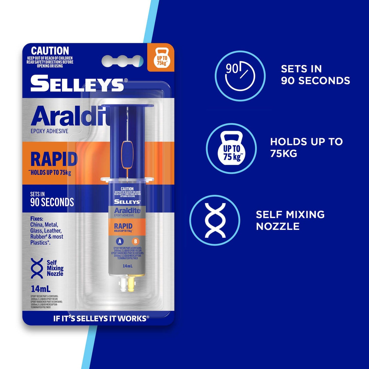Selleys Epoxy Adhesive - 14ml