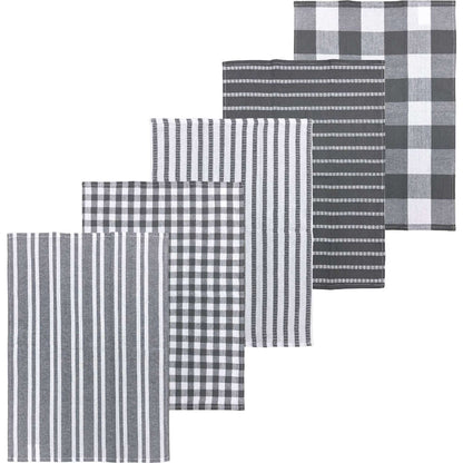 Mint Everyday Tea Towel Cotton Starter Assorted 5 Pack