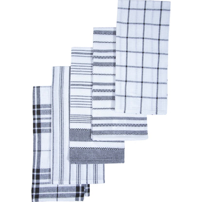 Mint Everyday Tea Towel Cotton Starter Assorted 5 Pack