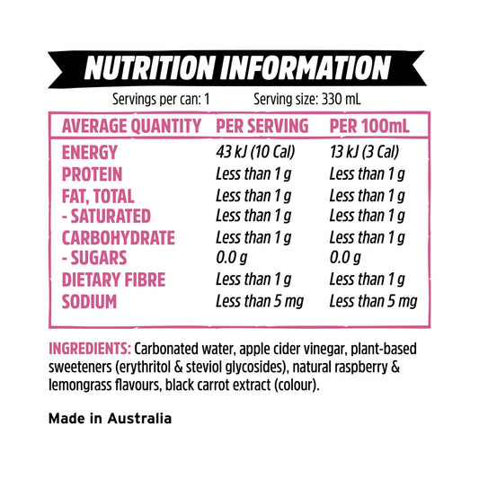 Remedy Sodaly Raspberry 330ml