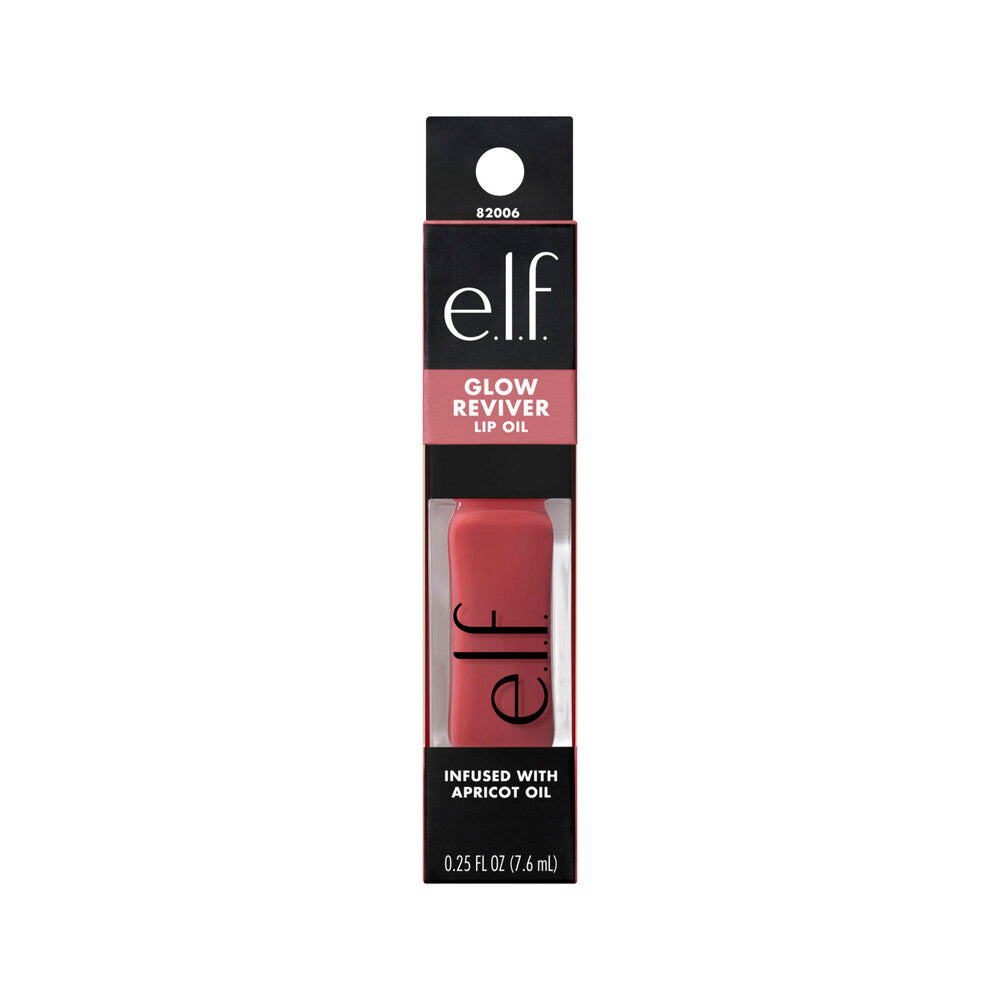 E.l.f. Glow Reviver Lip Oil Rose - 7.6mL