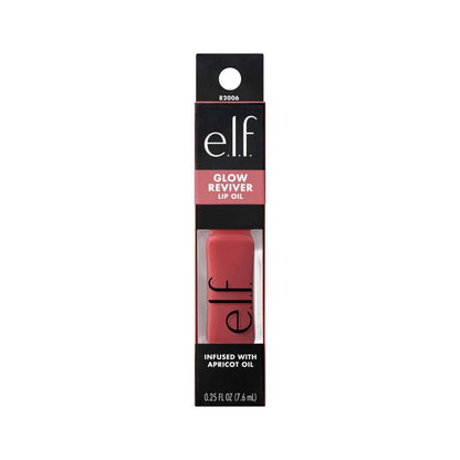 E.l.f. Glow Reviver Lip Oil Rose - 7.6mL