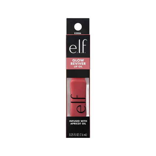 E.l.f. Glow Reviver Lip Oil Rose - 7.6mL