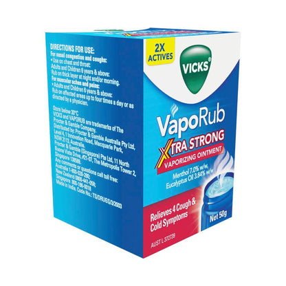 Vicks Vaporub Extra Strong - 50g