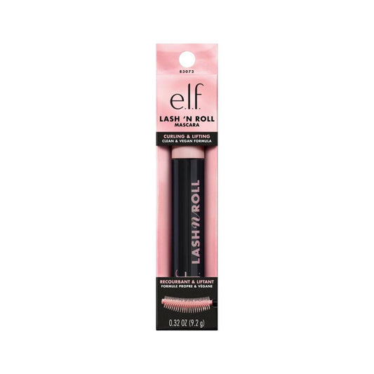 E.l.f. Lash N' Roll Mascara Pitch Black - 9.2g