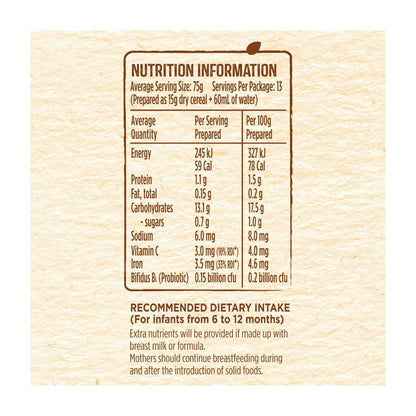 Nestle Cerelac Baby Rice Cereal Baby Food From 4 Months - 200g