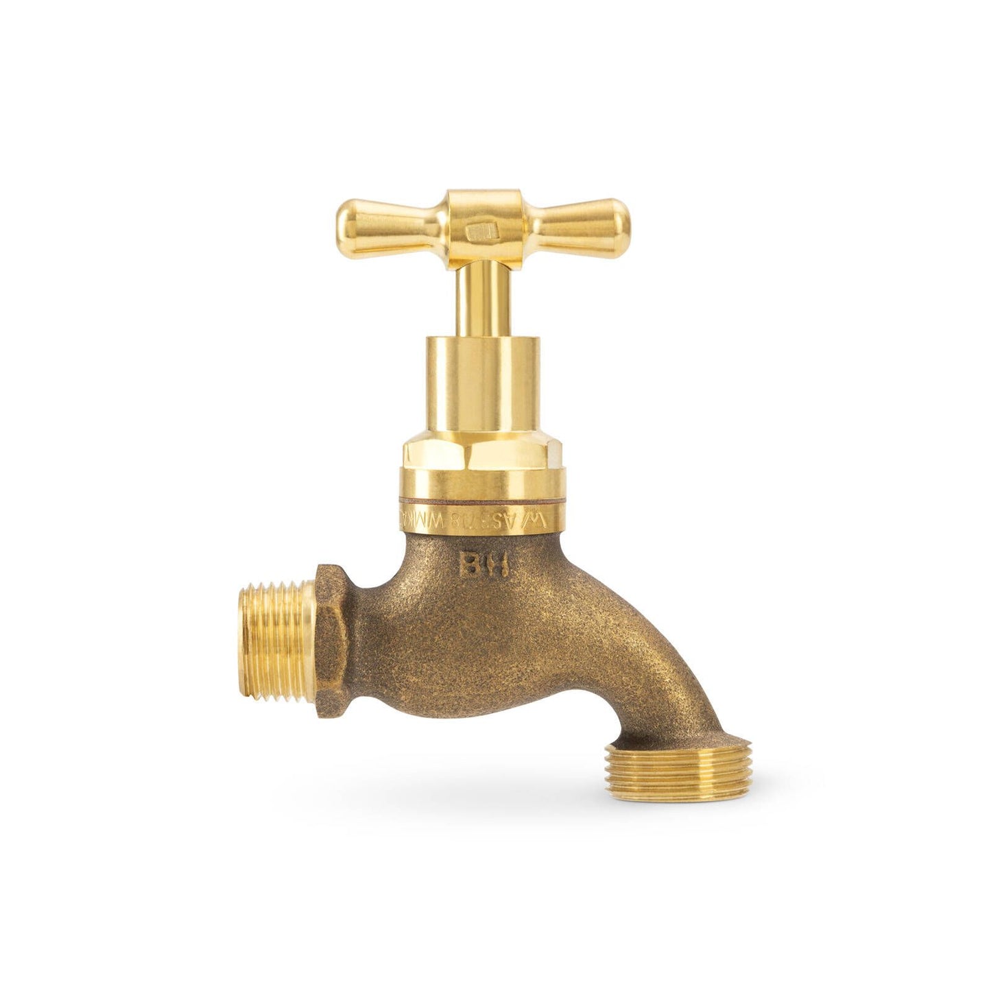 Brasshards 1/4 Turn T Head Mi Hose Tap - 20mm