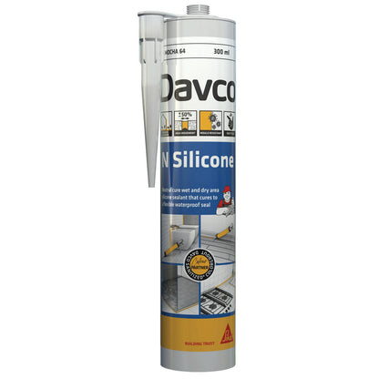 Davco Mocha Neutral Cure N Silicone - 300ml