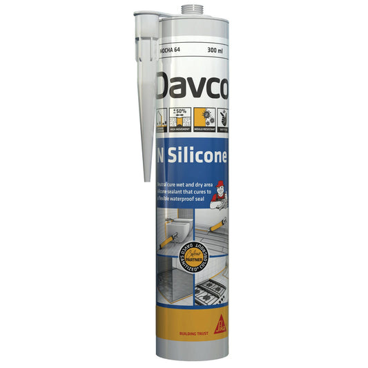 Davco Mocha Neutral Cure N Silicone - 300ml