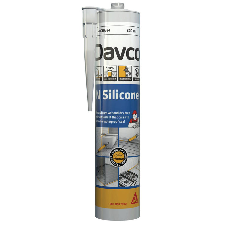 Davco Mocha Neutral Cure N Silicone - 300ml